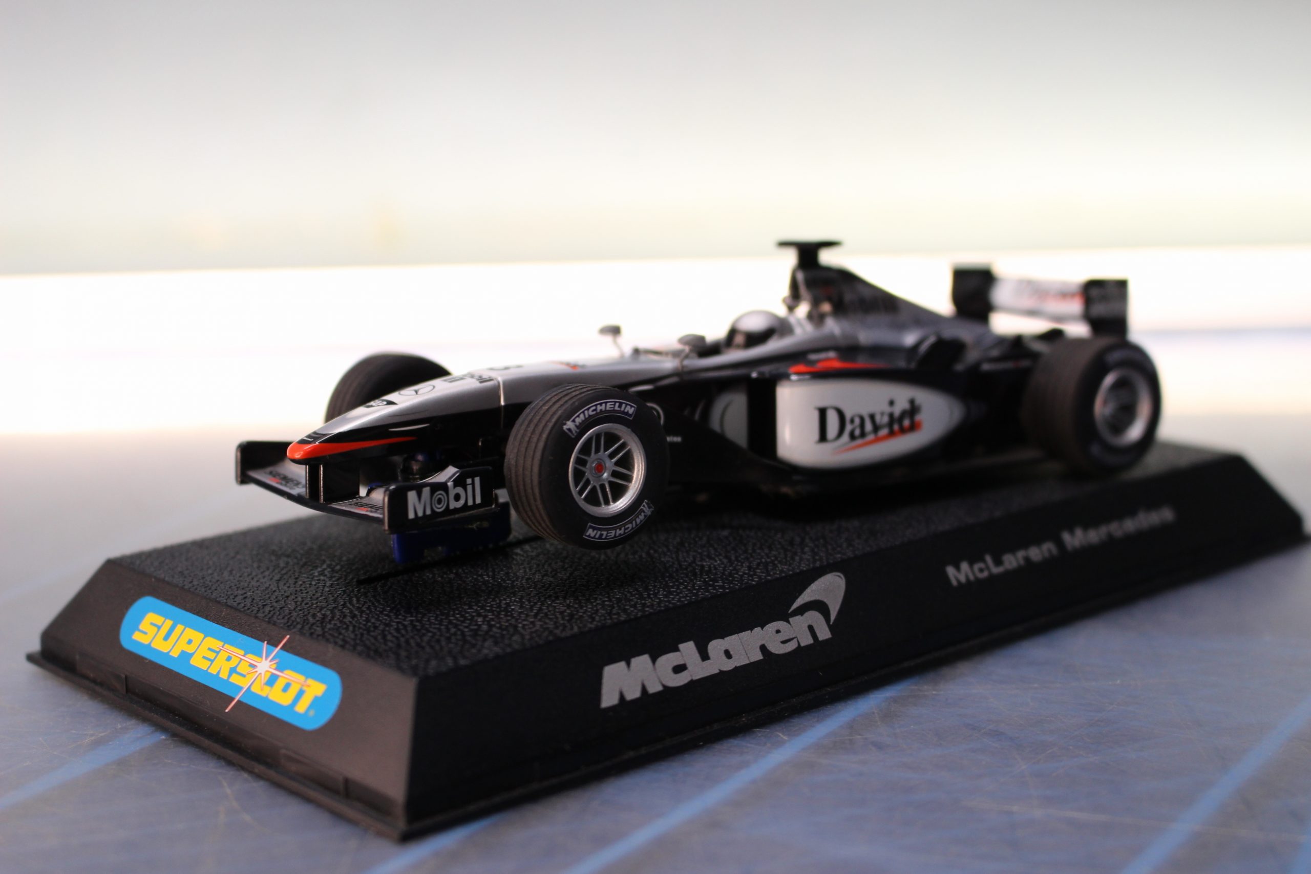 McLaren Mercedes David Coulthard. Coche Superslot Hornby 1/32.