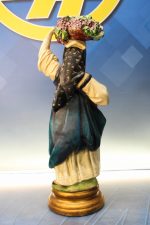 Vendimiadora. Gran figura en estuco, escayola policromada. - Imagen 5