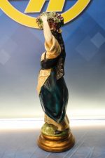 Vendimiadora. Gran figura en estuco, escayola policromada. - Imagen 4