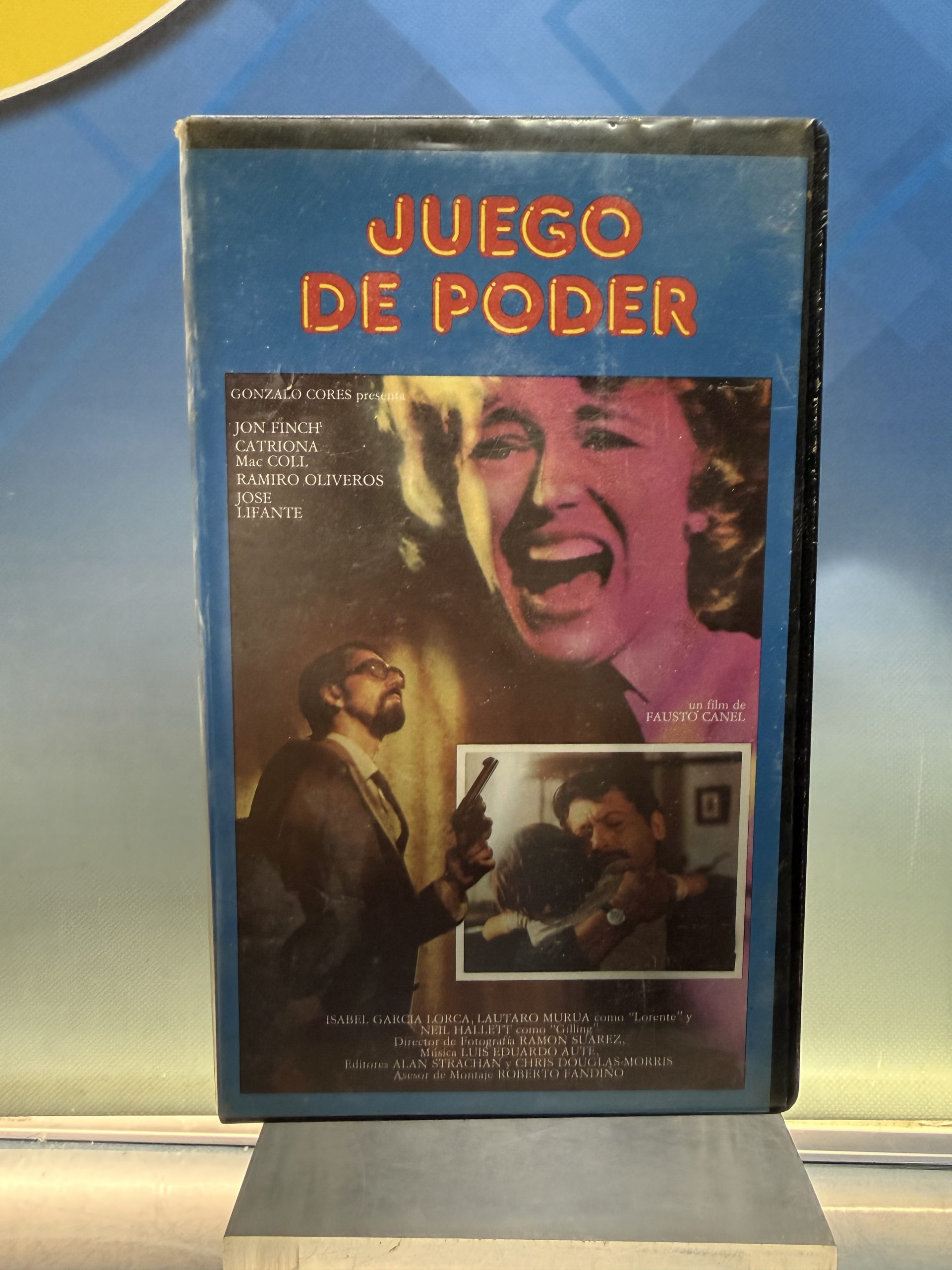 Image_20251001_093340_897 JUEGO DE PODER - VENGANZAS CINE ESPAÑOL 80's VHS - Imagen 1