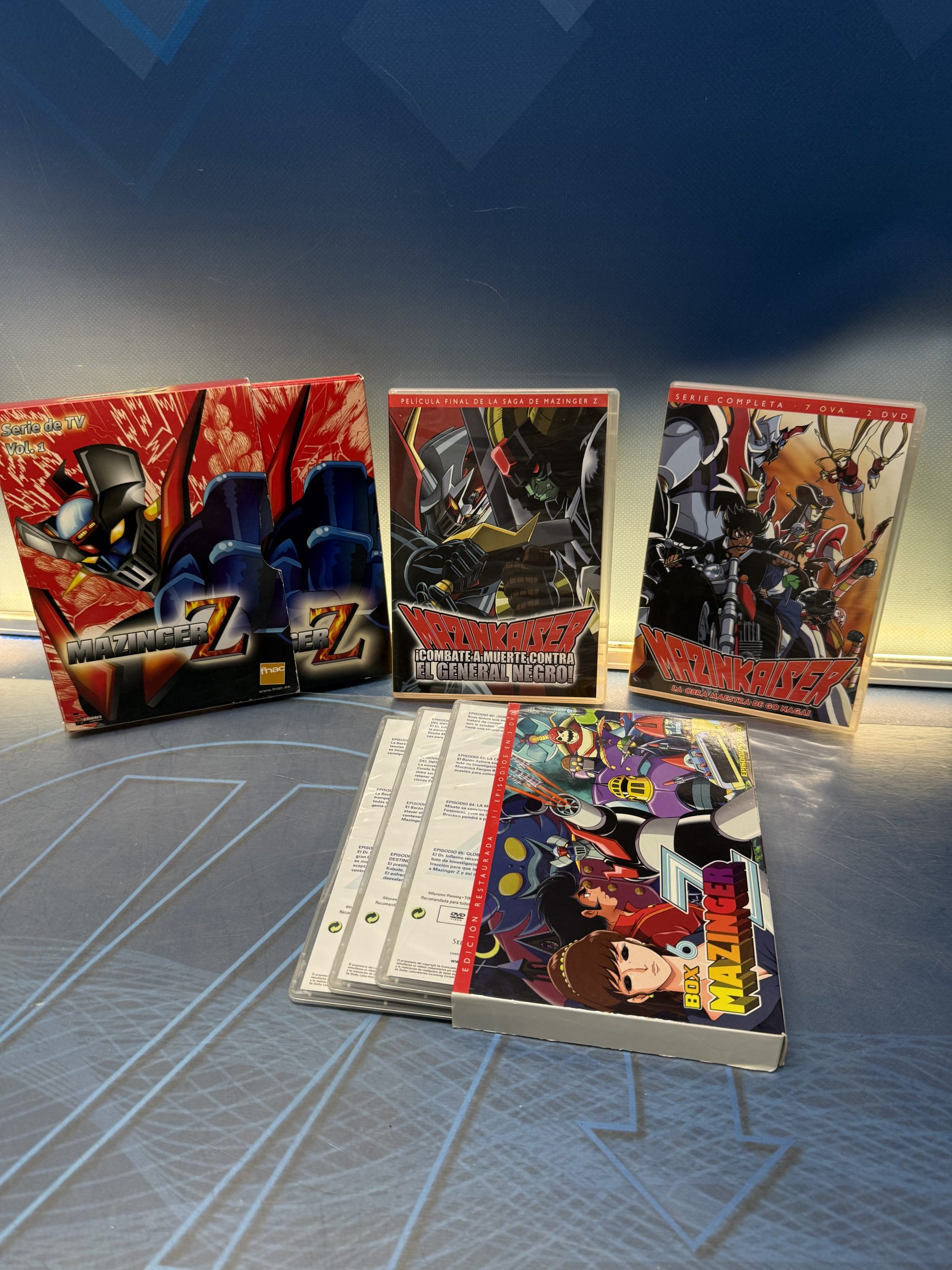 Mazinger Z - DVD 4 Cajas de DVDs
