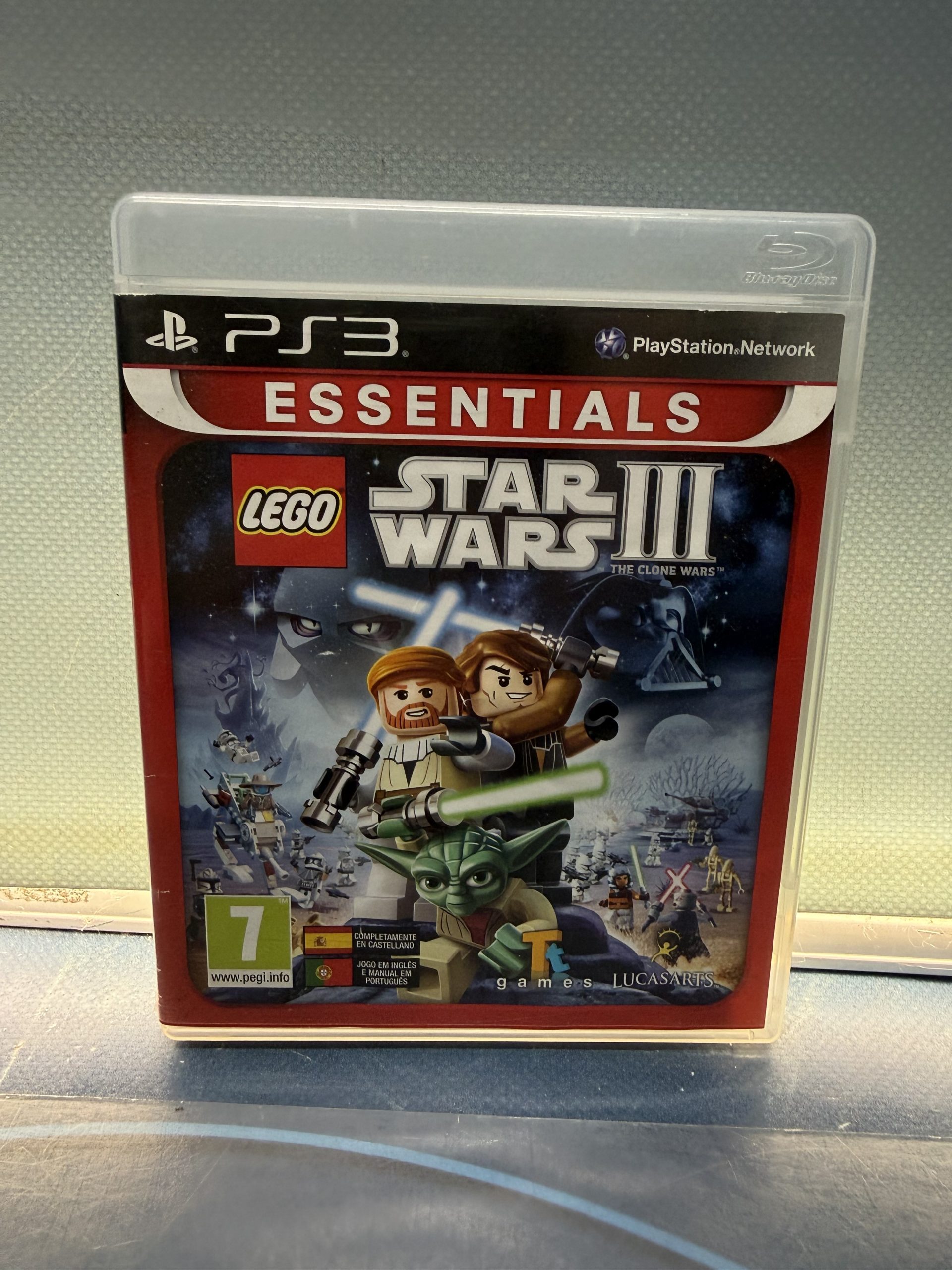 Videojuego de PS3 Star Wars 3, Completo