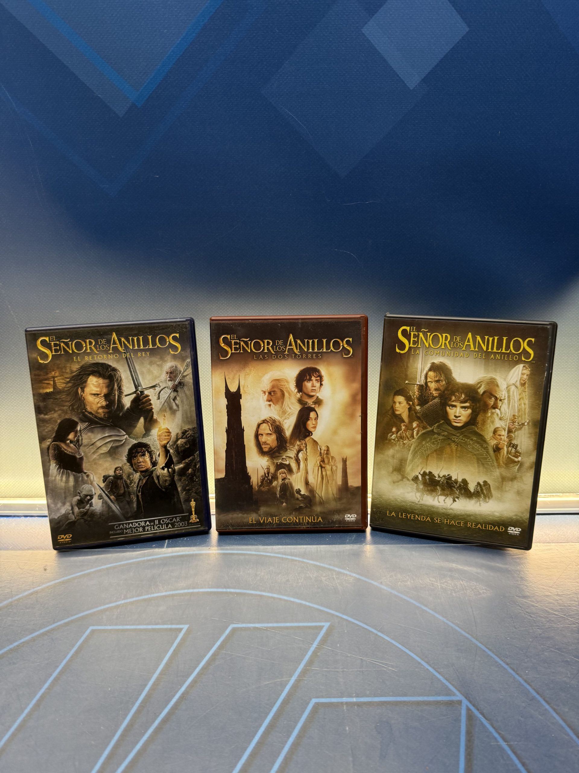 Lote 3 DVD's El señor de los anillos - DVD