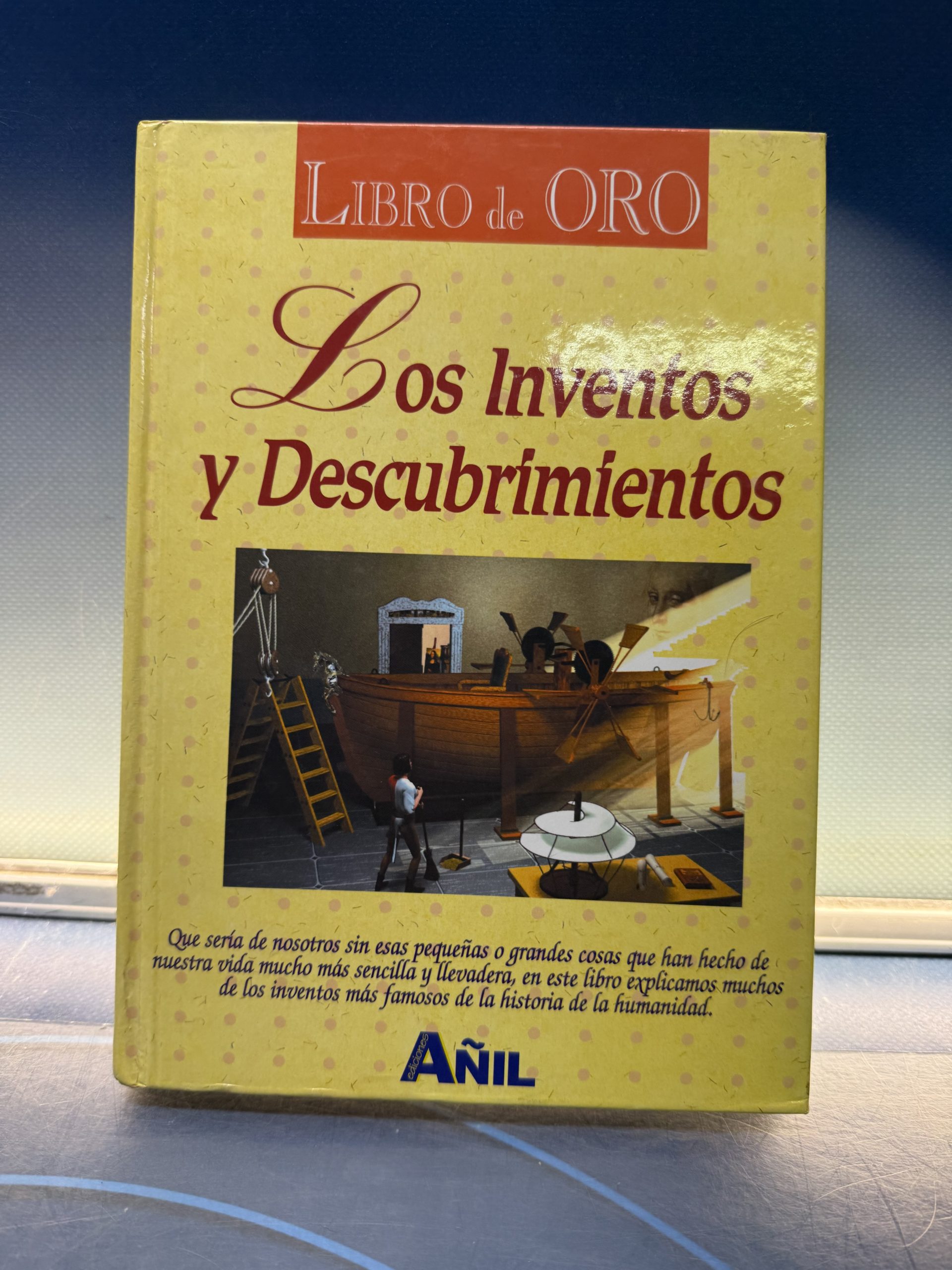 Los inventos y descubrimientos - libro, buen estado