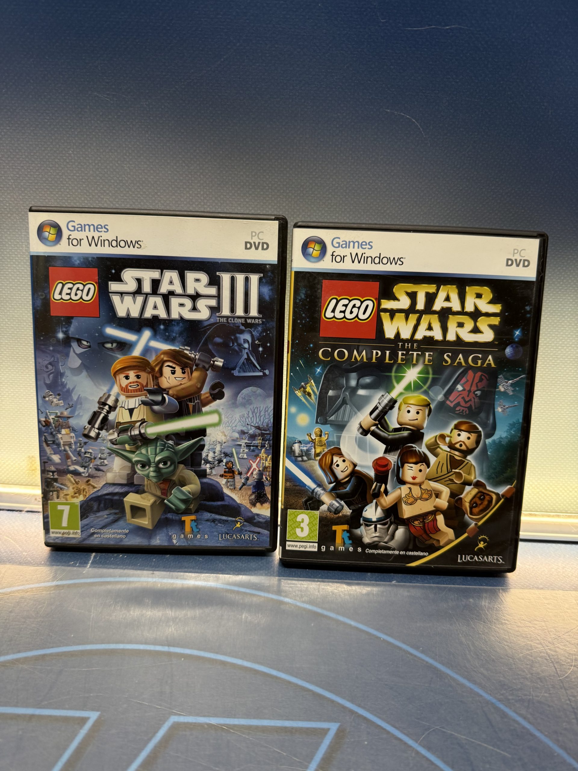 Image_20251027_104213_308 Lote de 2 videojuegos PC, Lego Star Wars - Imagen 1