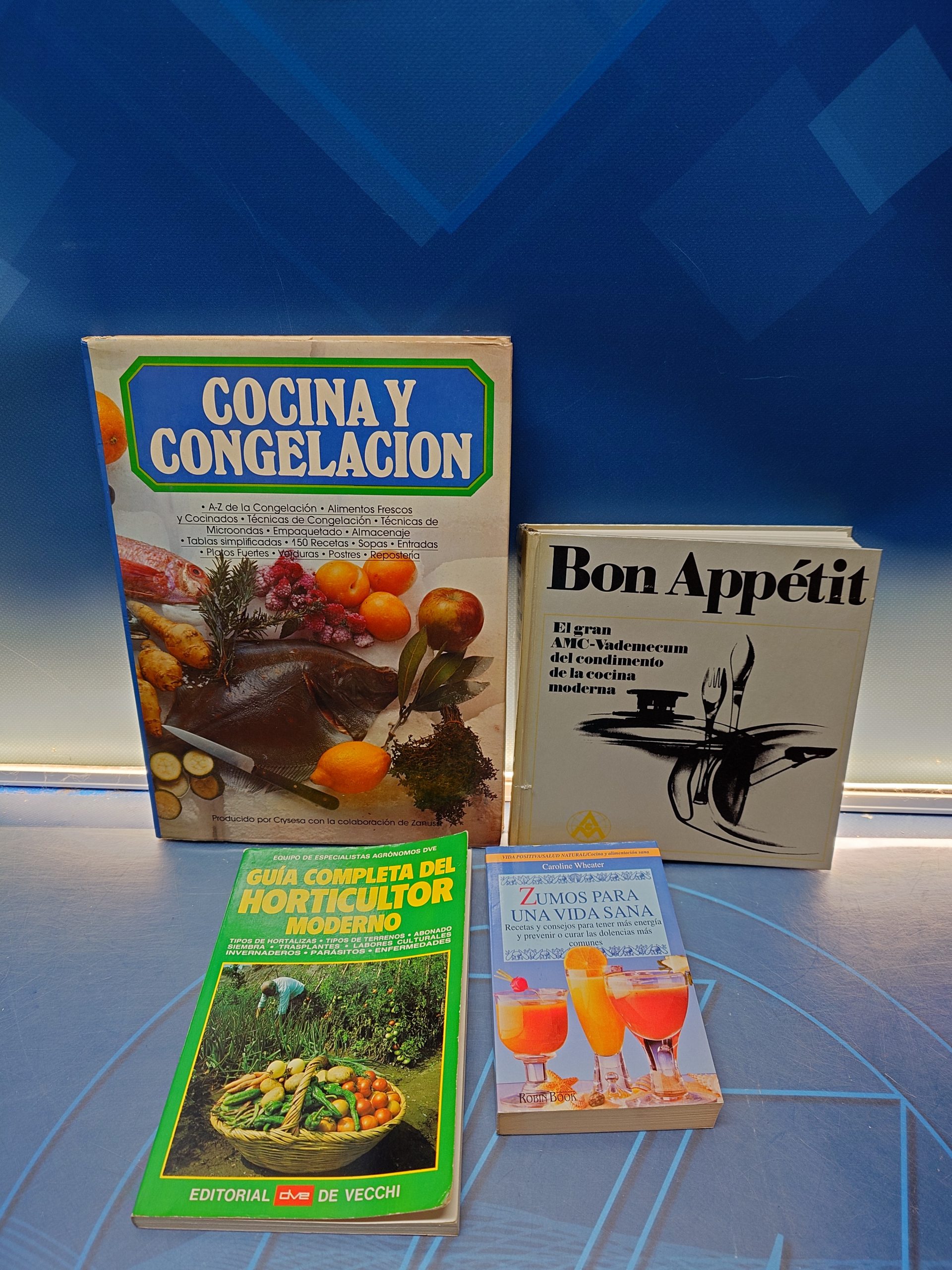 20250813_105024671 Cuatro libros sobre cocina y alimentación - Imagen 1