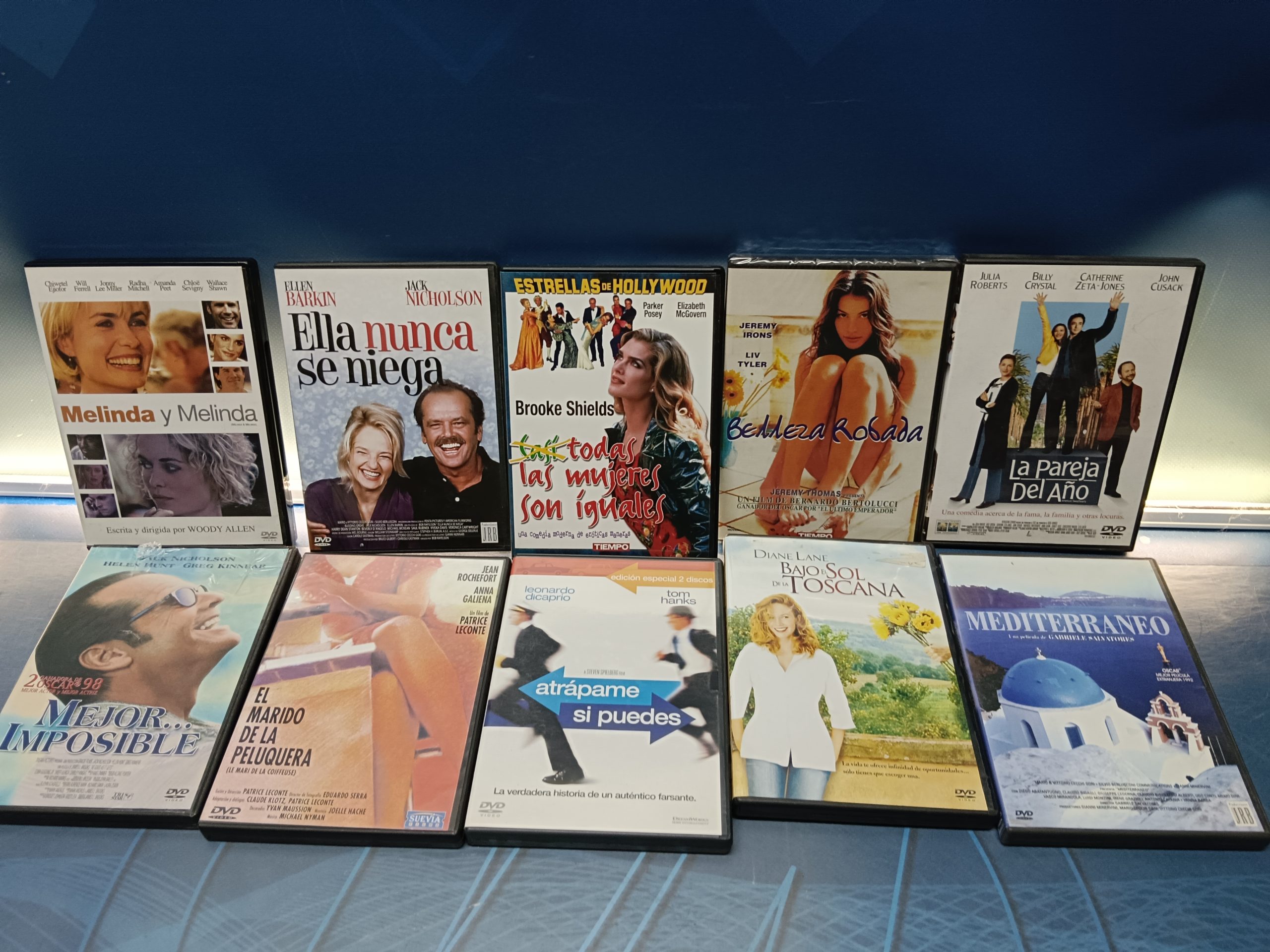 IMG_20250829_154022 Lote 10 dvds, películas románticas, Belleza robada, Mejor...Imposible, La pareja del año y mas - Imagen 1