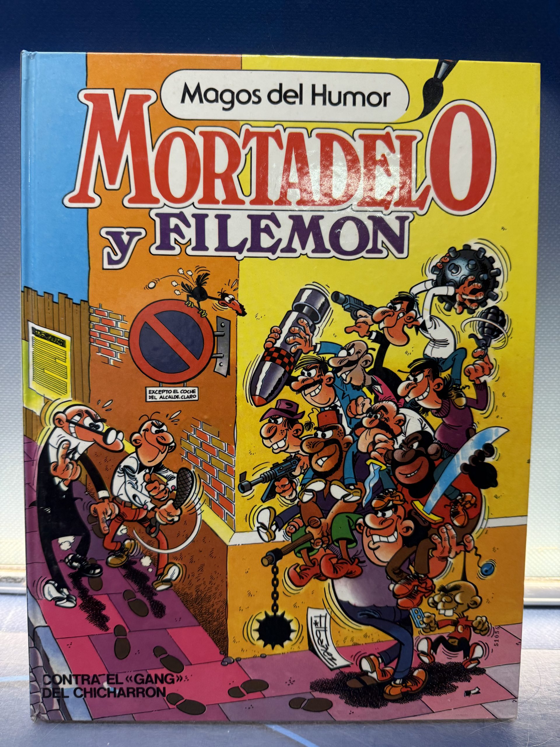 Mortadelo y Filemon Contra el Gang Del Chicharron, Magos del humor - Comic