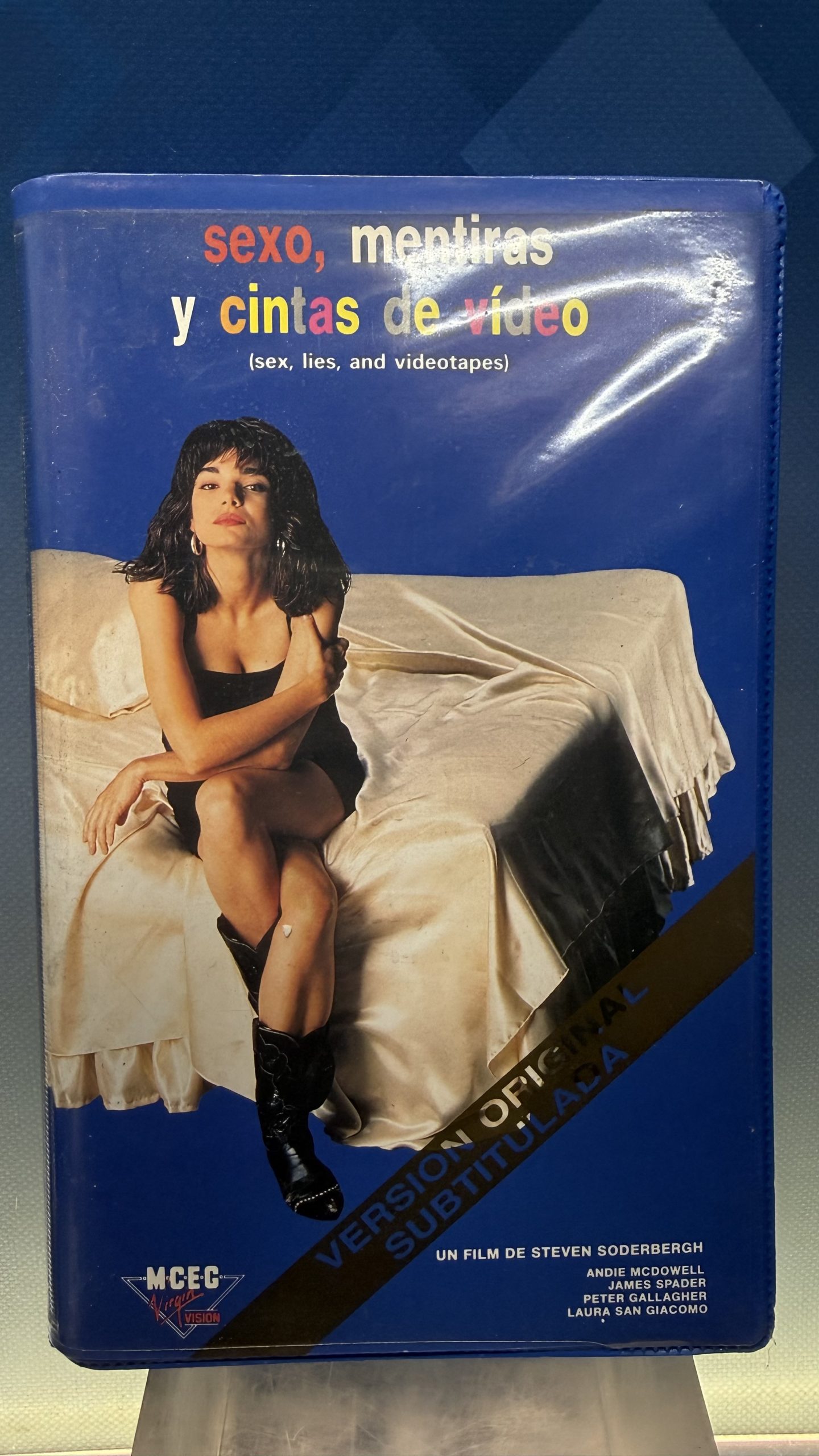 Sexo, mentiras y cintas de video, VHS