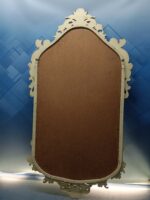 Espejo cornucopia, espejo de madera tallada, 112 x 62 cm. dorado, buen estado - Imagen 10