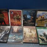 8 peliculas, dvds, aventuras y de epoca