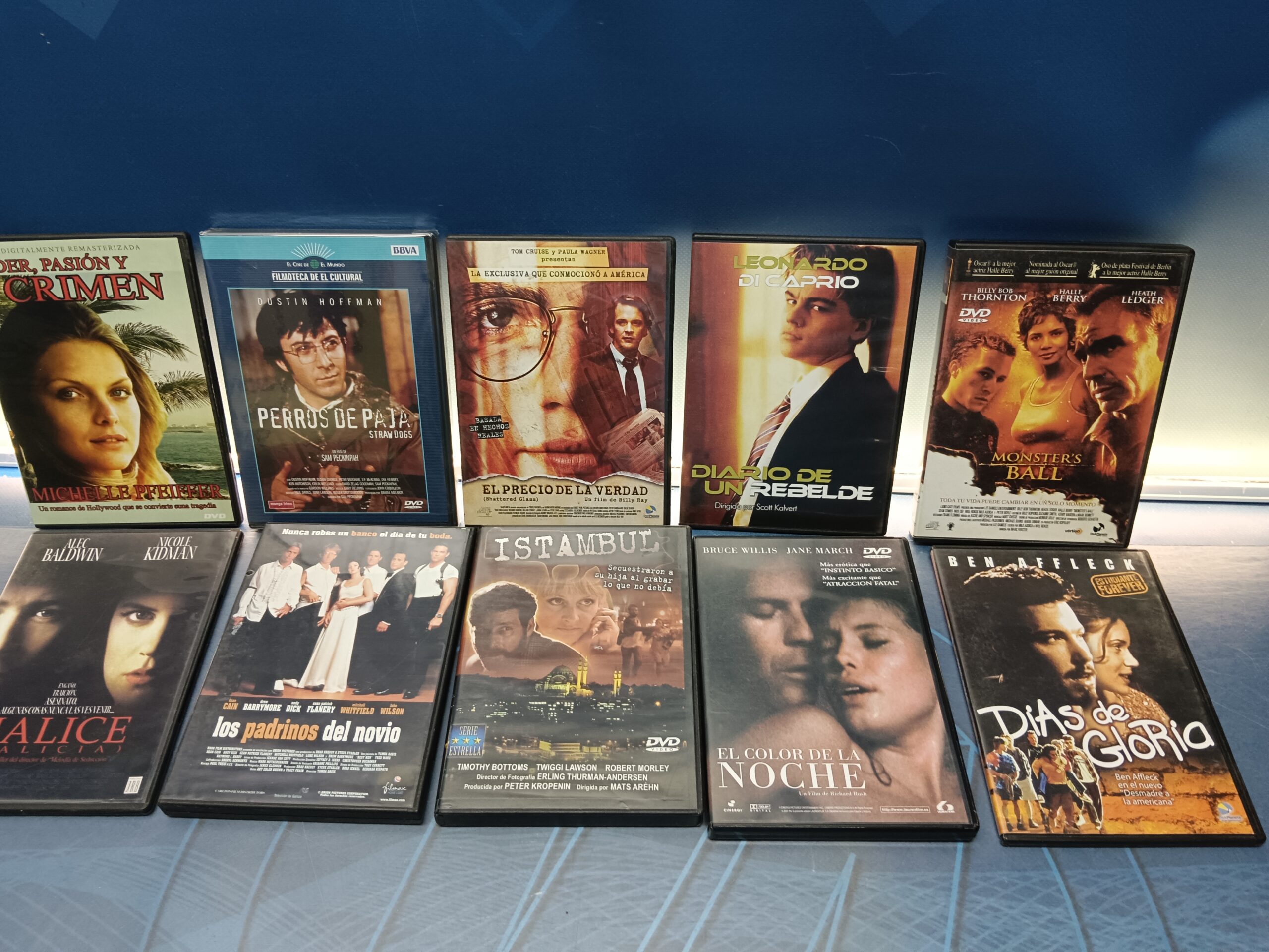 10 películas, dvds, drama, suspense