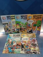 5 tomos Mortadelo y filemon, nº 48, 68, 81, 111 y 151, colección Ole!
