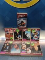 9 peliculas VHS, actores de hoy; Superman, El chip Prodigioso, Hirtman, Atmosfera cero y mas