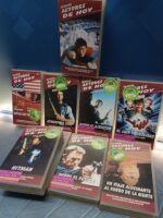 9 peliculas VHS, actores de hoy; Superman, El chip Prodigioso, Hirtman, Atmosfera cero y mas - Imagen 8