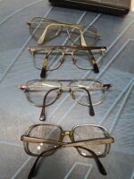 lote de 4 Gafas graduadas , años 80 - Imagen 8