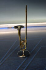 Miniatura de Trombón con cajita de madera. - Imagen 4