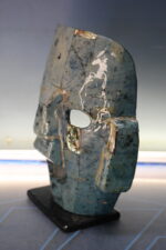 Máscara mortuoria maya. Teselas de cerámica vidriada. - Imagen 6