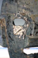 Máscara mortuoria maya. Teselas de cerámica vidriada. - Imagen 4