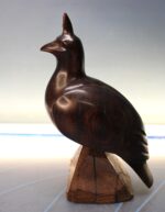 Correcaminos. Escultura, talla en madera.