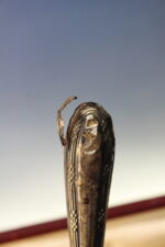 Antiguos cuchillo y tenedor trinchantes. Caja original. - Imagen 6