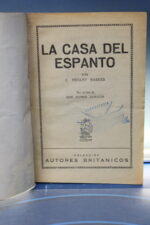 La casa del espanto. Hedley Barker. Colección Autores Británicos. Ed. Cliper, 1946. - Imagen 4
