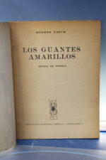 Los guantes amarillos. Lawrence Goldman. Colección La Tela de Araña nº 2. Ed. Reguera, 1948. - Imagen 4