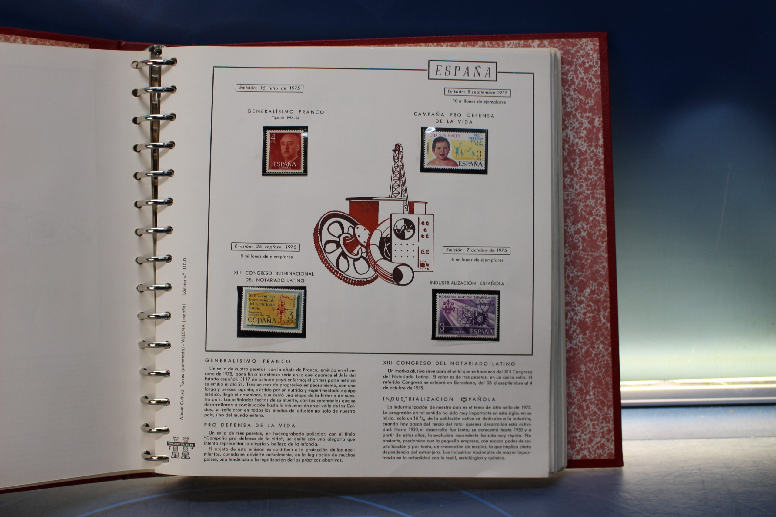 01. Filatelia. Sellos de España. 1975 – 1980.