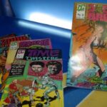 5 Quality Comics. Judge Dredd Nº 14 + 2000 AD Presents Nº 20 + Strontium Dog nº 7 + Rogue Trooper nº 14 + Time Twisters nº 3. Original USA en inglés.