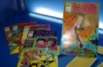 5 Quality Comics. Judge Dredd Nº 14 + 2000 AD Presents Nº 20 + Strontium Dog nº 7 + Rogue Trooper nº 14 + Time Twisters nº 3. Original USA en inglés.