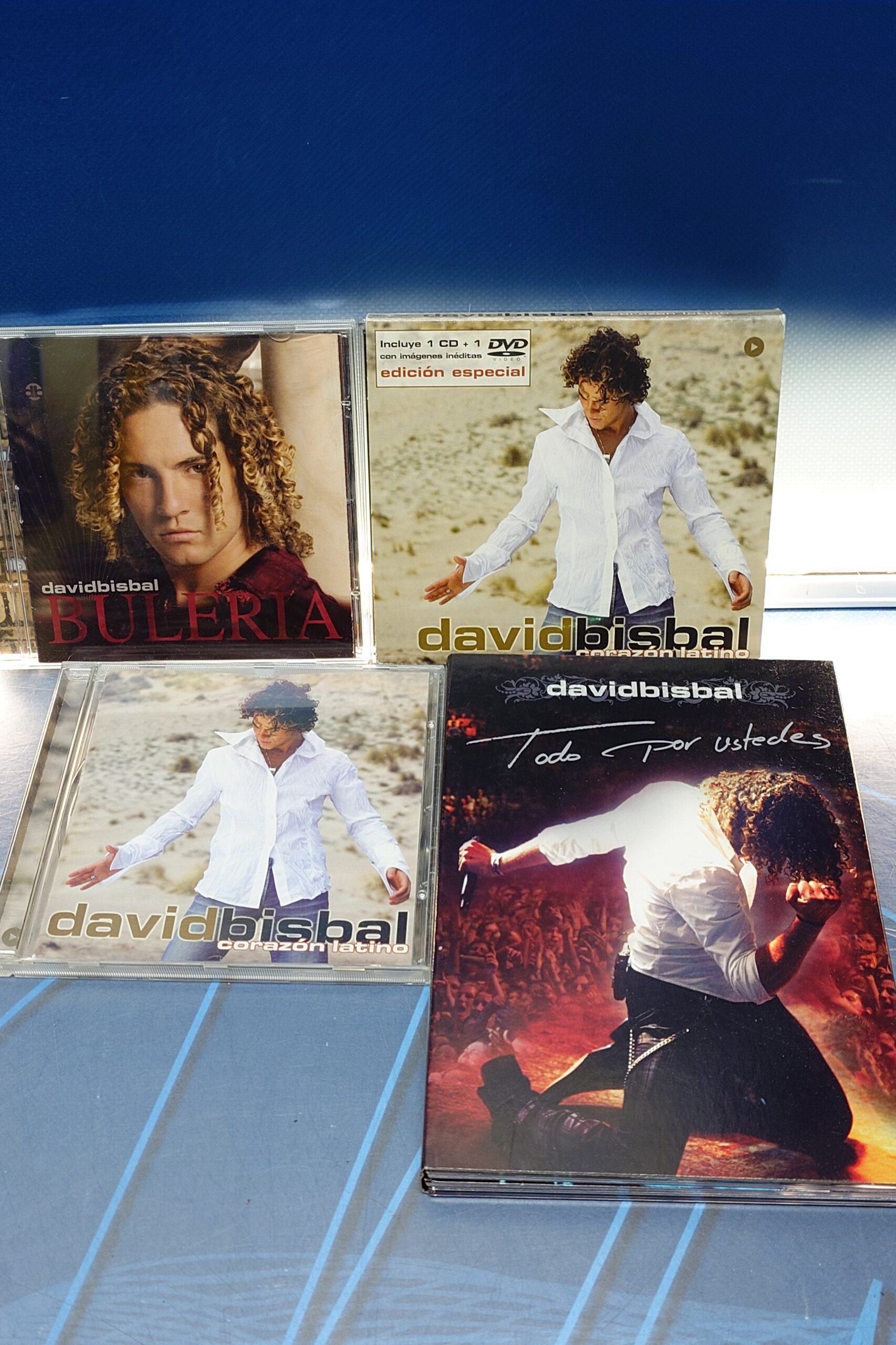 David Bisbal: 3 CDs + 4 DVDs