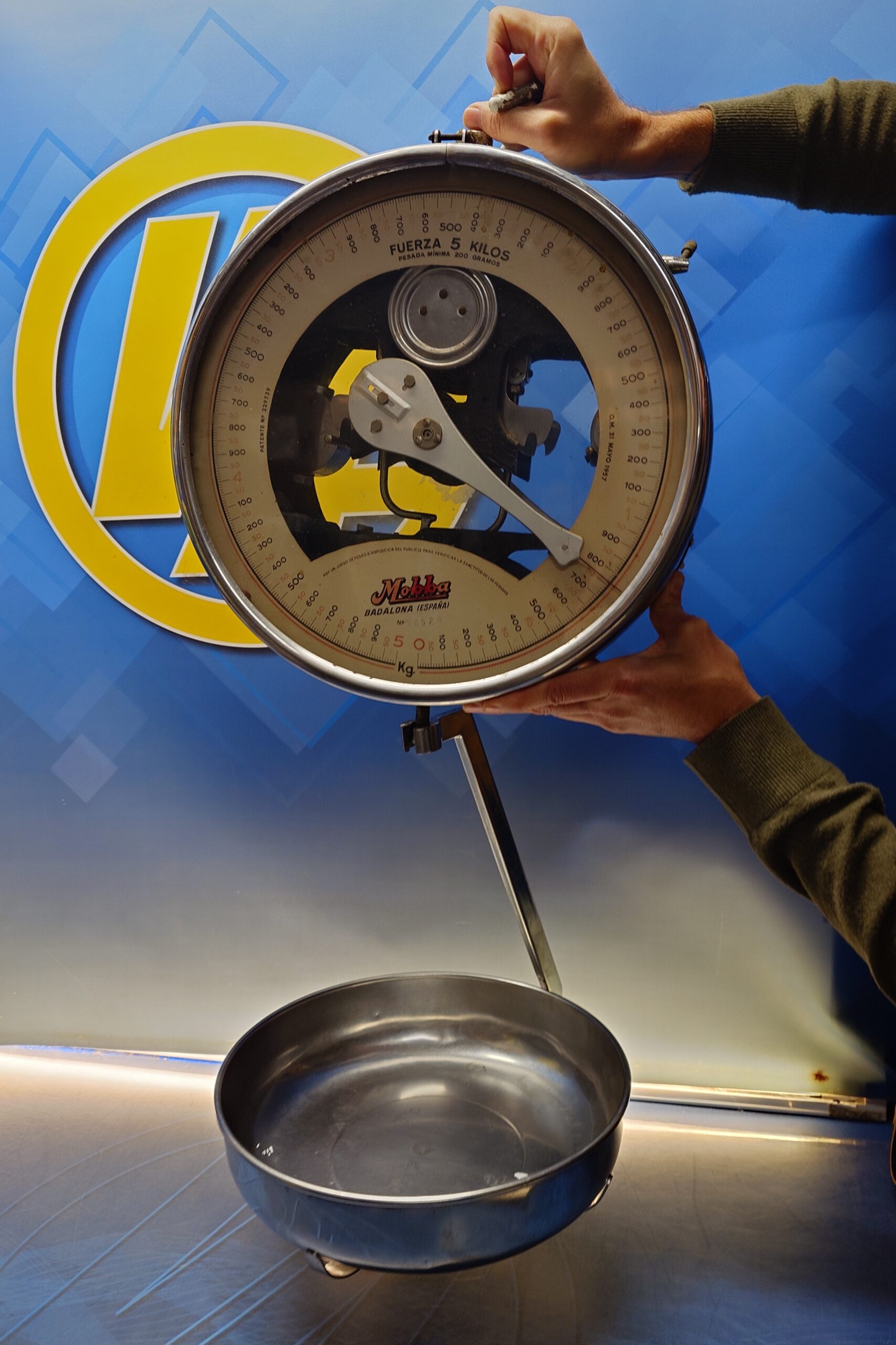 Báscula de comercio 5 Kg Mobba Badalona-España