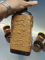 Juego de Whiskey vintage, 6 vasos + botella - Imagen 6