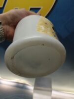 Botella, opalina, diseño dali - brandy de Jerez Conde de Osborne - Imagen 5