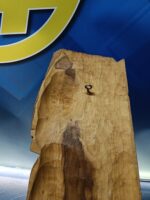 Tabla, escultura artesanal tallada en madera , decoración 43x15x03 cm - Imagen 6