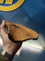 Tabla, escultura artesanal tallada en madera , decoración 43x15x03 cm - Imagen 5