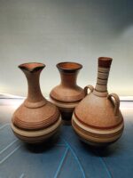 Tres piezas,  botijos o cantaros, 19, 17 cm - Imagen 9