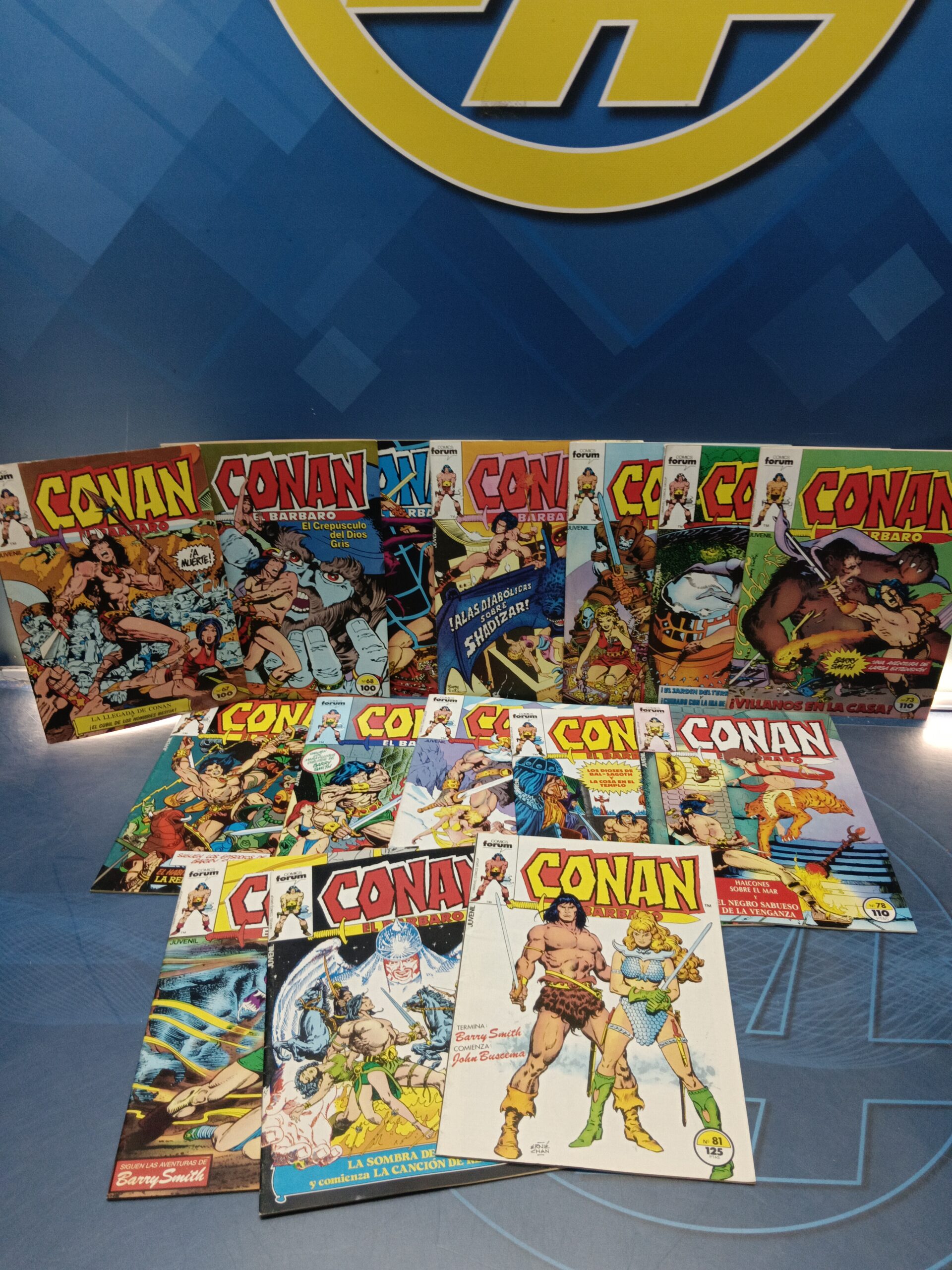 comics, grapas, CONAN Nº 68 A 81 (ETAPA COMPLETA DE BARRY W SMITH) forum, marvel