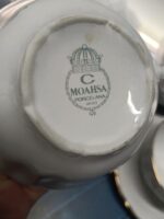 Juego de te o cafe ( 5 tazas, 5 platos) CAFE VINTAGE MOAHSA PORCELANA, vigo - Imagen 4