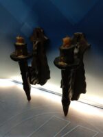 CANDELABROS DE PARED, o apliques para velas, diseño rustico, ideal para una bodega - Imagen 9