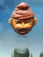 cuadro, LOS CABEZUDOS DE ZARAGOZA enmarcados, CERÁMICA PINTADA, marco de alto 48 x 37,5 x 03 cm - Imagen 3