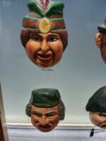 cuadro, LOS CABEZUDOS DE ZARAGOZA enmarcados, CERÁMICA PINTADA, marco de alto 48 x 37,5 x 03 cm - Imagen 5