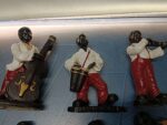 8 figuras músicos de jazz , figuras cerámica banda de jazz - Imagen 9