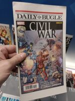 cómic, Civil War 01 AL 7 + Primera Linea. Completa. (2007) más extras (PERIÓDICO) - Imagen 2