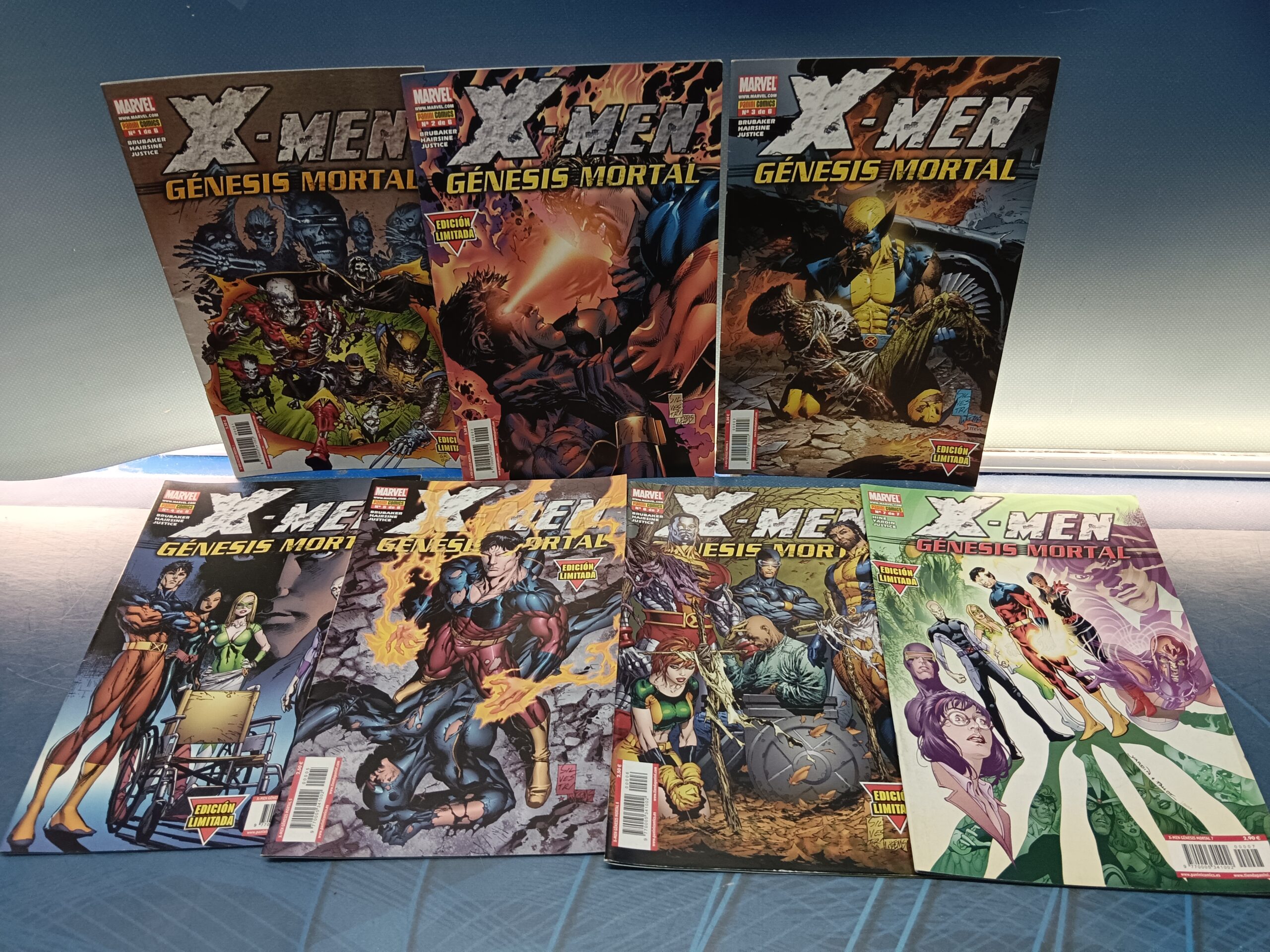 cómic, X-MEN: GENESIS MORTAL , completa, 7 NÚMEROS, panini