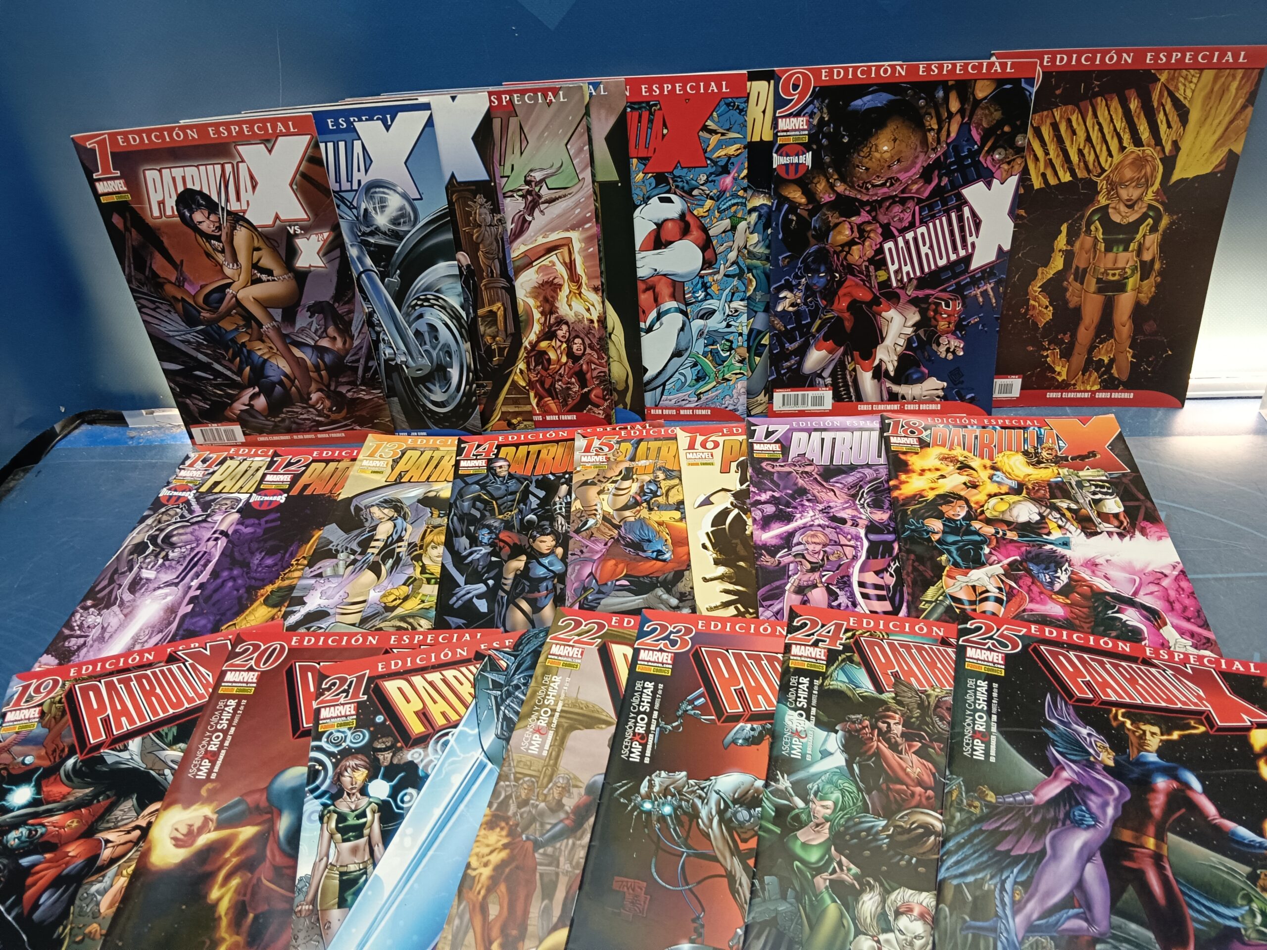 PATRULLA-X - EDICIÓN ESPECIAL , nº 1 al 25 MARVEL PANINI CÓMICS