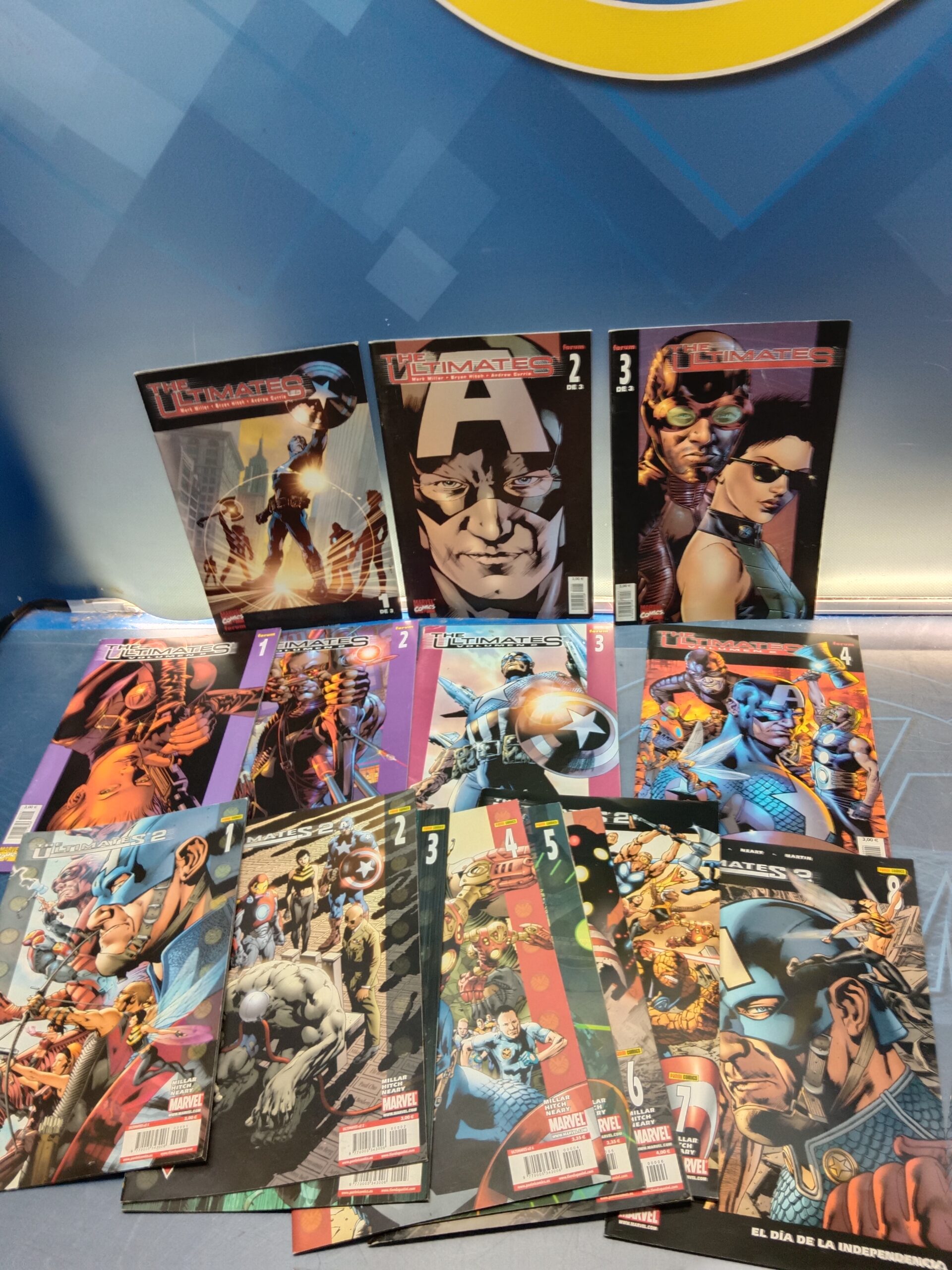 THE ULTIMATES Vol. 1 Vol. 2 Vol. 3, 15 números, 3 series, completa