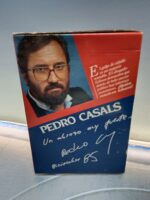 Dos libros, JUEGO MORTAL. LARRY COLLINS Y ¿QUIEN VENCIO EN FEBRERO? PEDRO CASALS. EJEMPLARES FIRMADOS. J & P - Imagen 2