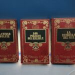 3 tomos, JULIO VERNE, la estrella del sur, una ciudad flotante, los piratas del halifax VOL V. PLAZA & JANES, S.A. EDITORES. 1962
