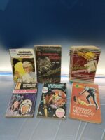 Novela pulp, 6 novelas, cerebro mecánico, Cadáveres incompletos, los enemigos de la tierra y mas